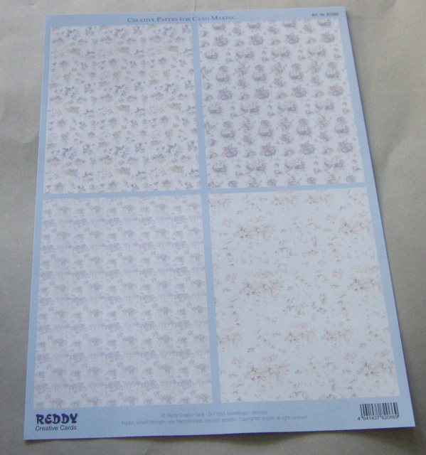 Hintergrundpapier passend zu blau