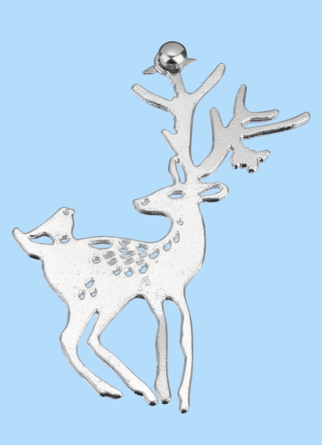 Hobbyfun Trendy Schmuckanhänger Hirsch 5,5 cm