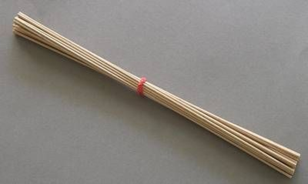 Holzstab zum Bemalen der Holzperlen 300 x 2 mm 1 Stück