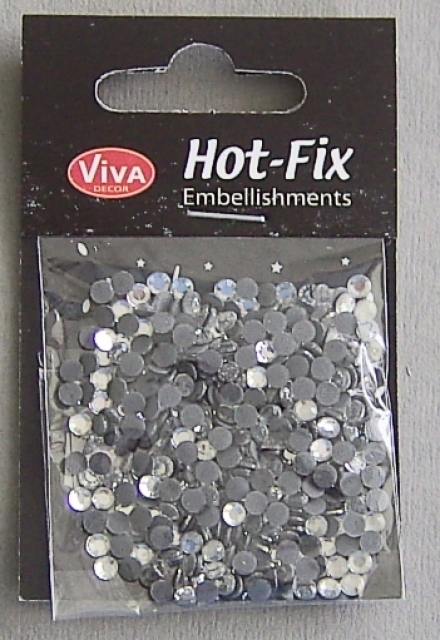 VIVA Decor Hot Fix "Octagon Glas Kristall" 4 mm
