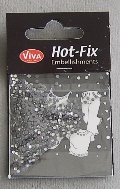 VIVA Decor Hot Fix "Octagon Glas Kristall" 2 mm