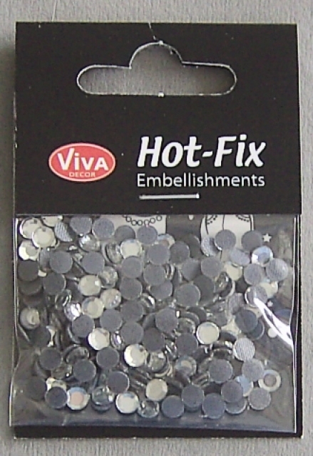 VIVA Decor Hot Fix "Octagon Glas Kristall" 5 mm