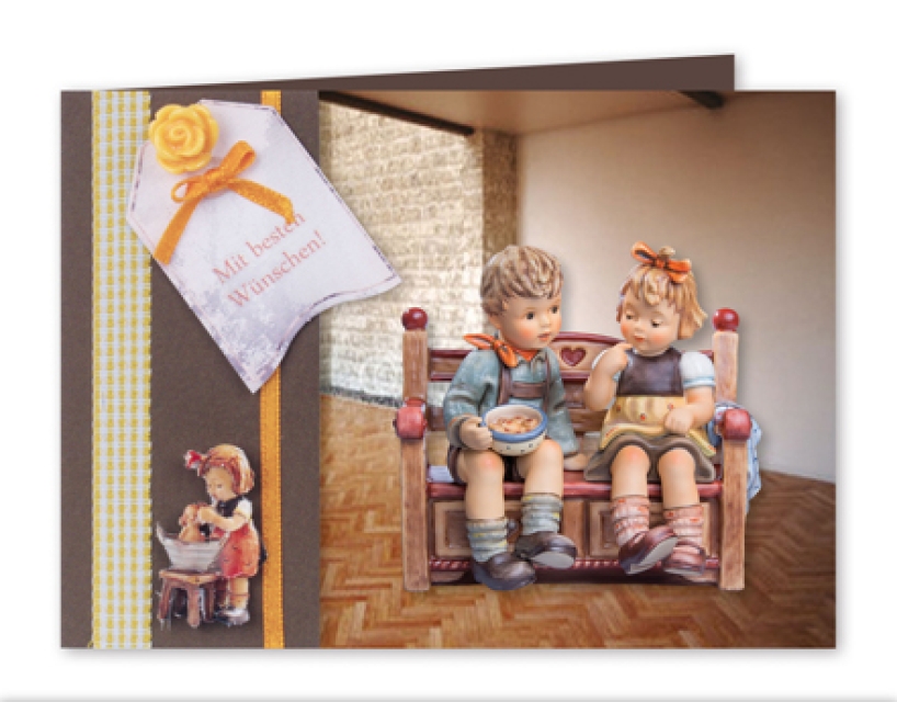Reddy Cards M.I. Hummelkarten mit Transparentpapier I