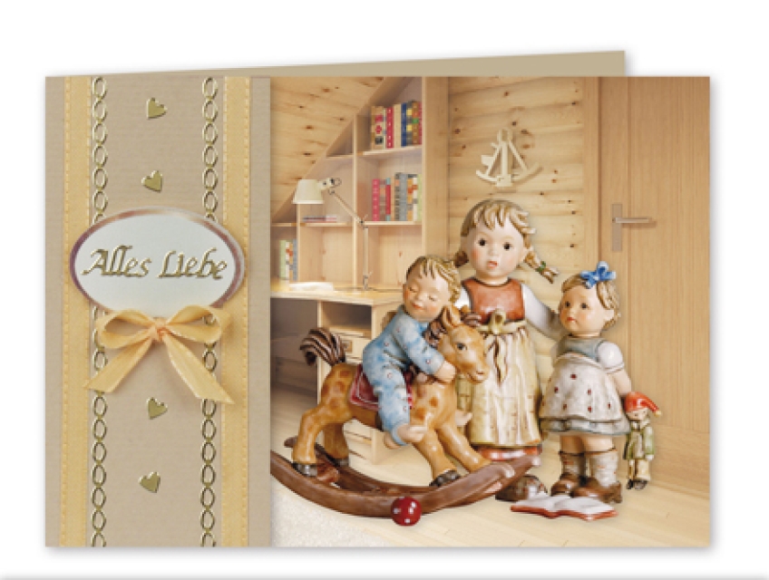 Reddy Cards M.I. Hummelkarten mit Transparentpapier I
