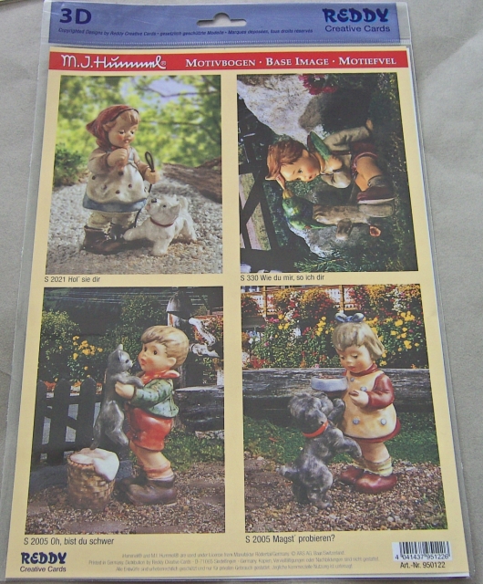Reddy Cards 3D-Bogen Hummel Stanzbogenset "Hol' sie Dir",..