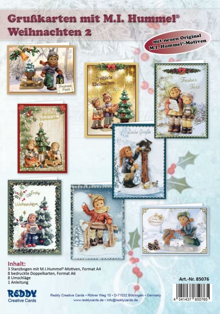 Reddy Cards Grußkarten M.I. Hummel Weihnachten 2