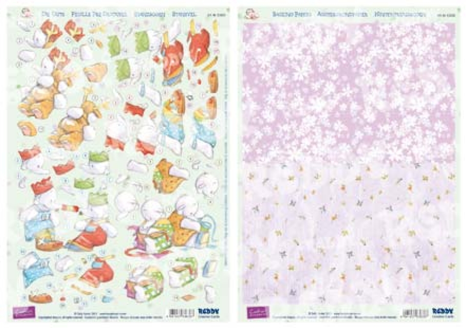 Reddy Cards 3 D Stanzbogen Humphrey's Corner Weihnachten 8