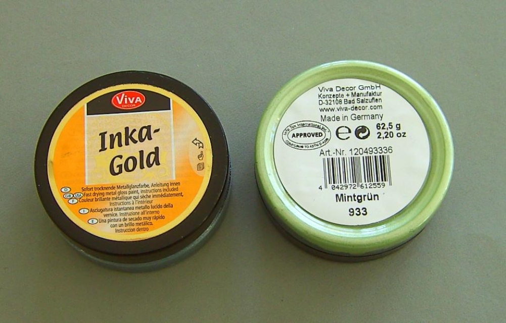 VIVA-Decor Inka-Gold 62,50 Gramm Mintgrün