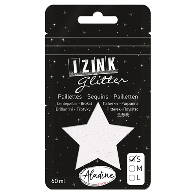 Aladine IZINK Glitter 60 ml Größe S perlmutt