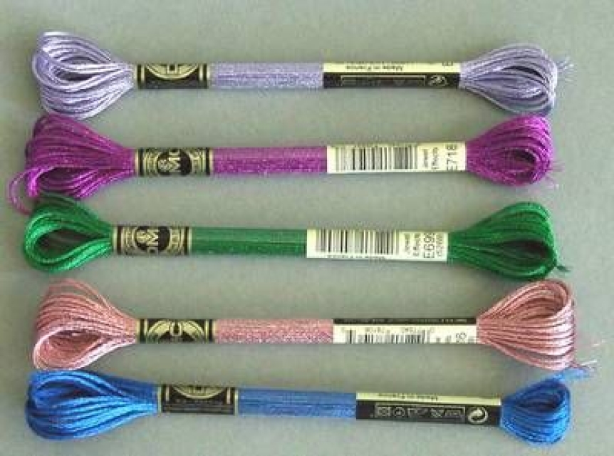 DMC Stickgarn Jewel Effects 1 Strang 8 m