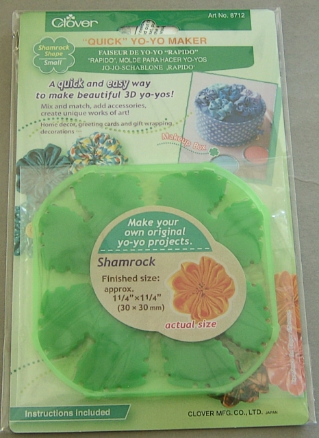 Clover Jo-Jo Schablone Kleeblatt klein