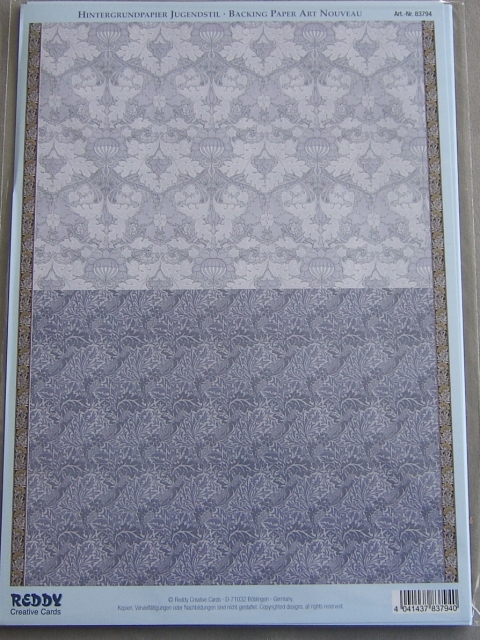 Hintergrundpapier Jugendstil 5