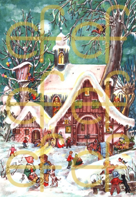 Adventskalender "Kirche im Wald"