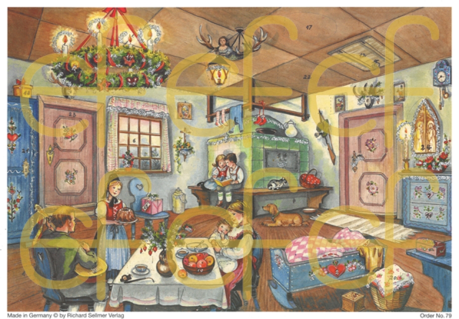 Adventskalender "Weihnachten in Wohnküche"