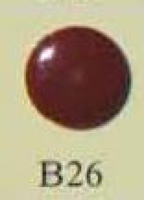 Kam Snaps Buttons pro Beutel mit 50 Stück B26 braun