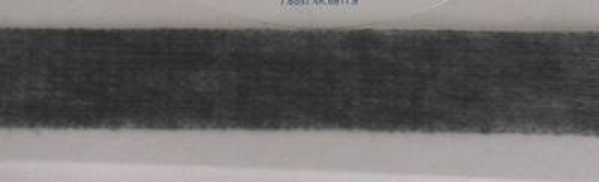 Kantenband 2 cm breit grafit pro Meter