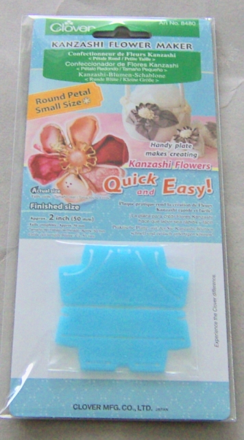 Clover Kanzashi Flower Maker klein "Small Size" Runde Blüte