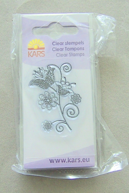 Kars Mini Clear Stamp Zierrosen