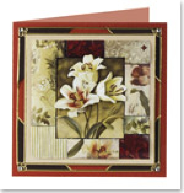 Reddy Cards 3D Kartenset Blumen für festliche Anlässe