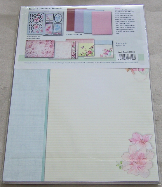 Reddy Cards Kartenset DeLuxe "Blumen und Schmetterlingskarten" 2