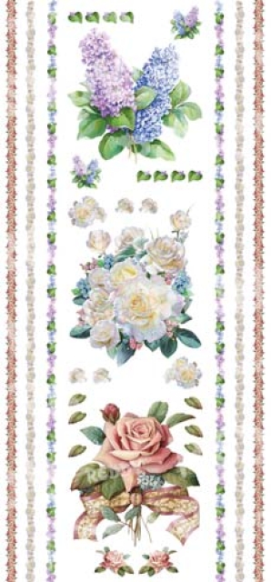 Reddy Cards Kerzentransfers Blumen