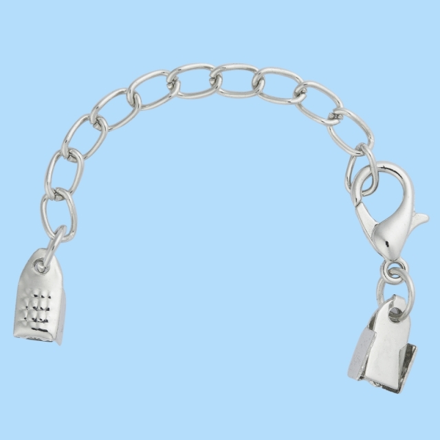 Creapop Kettenverschluß silber 0,5 cm