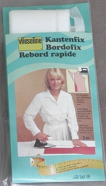 Kantenfix Vlieseline 5cm x 3m weiß