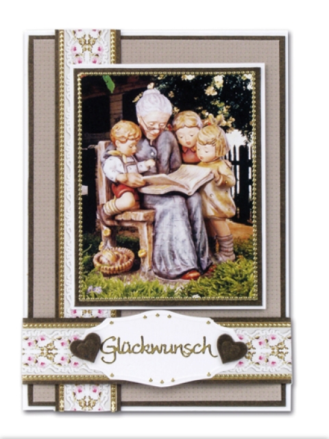 Klappkarten M.I. Hummel Schule und Urlaub