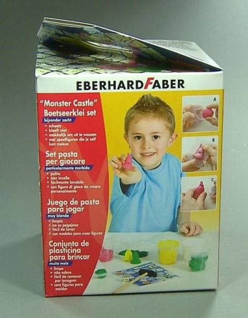 EBERHARD FABER Spielknete Set Monster Castle