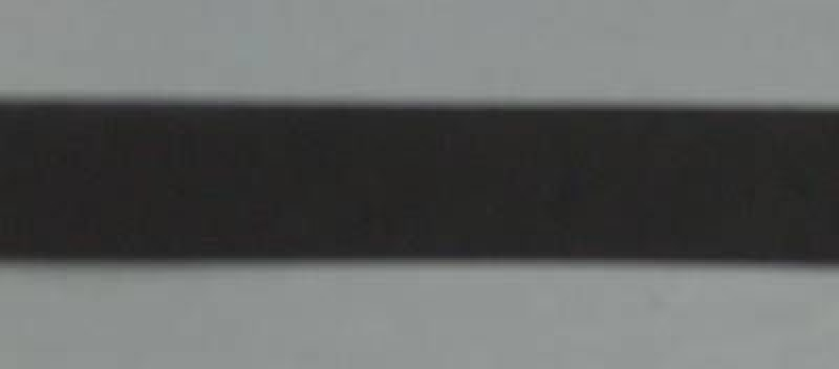 Köperband 100 % Baumwolle 20 mm pro Meter schwarz