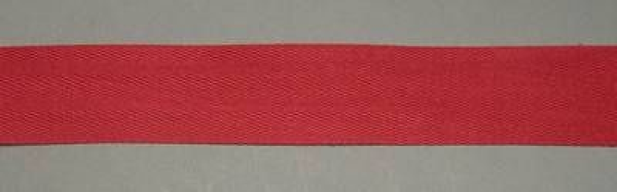 Köperband 100 % Baumwolle 20 mm pro Meter rot