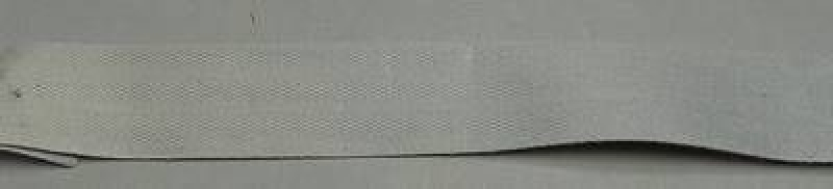 Köperband 100 % Baumwolle 30 mm pro Meter grau