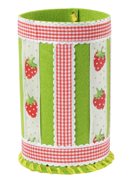 Deko-Köcher Durchschnitt 9,5 cm apfelgrün