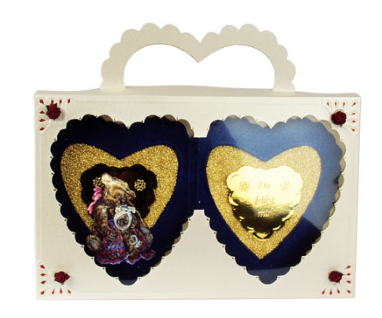Koffer für Buchkarte Open Hearts