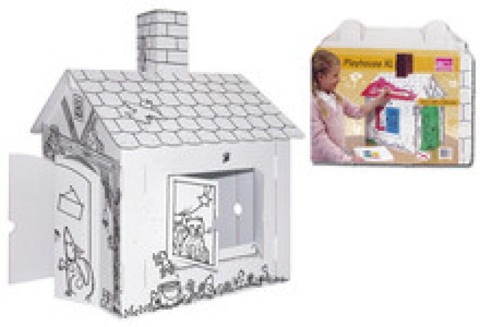 Joypac Bastelkarton XL Spielhaus bedruckt