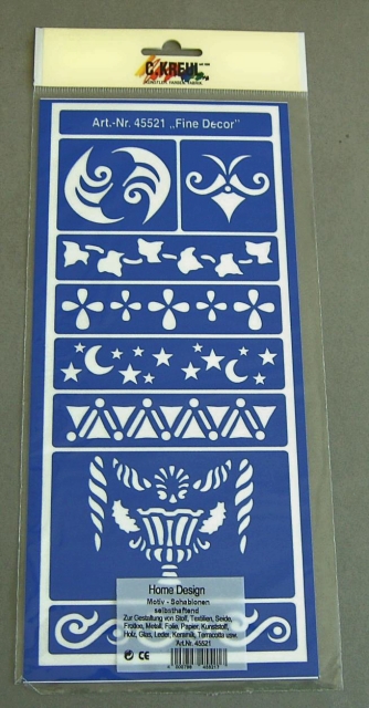 Hobby Line Motivschablonen Fine Decor
