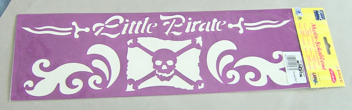 Brico Schablone Piraten 13 x 40 cm