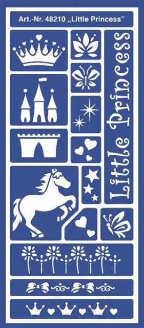 Home Design Motiv-Schablone Little Princess
