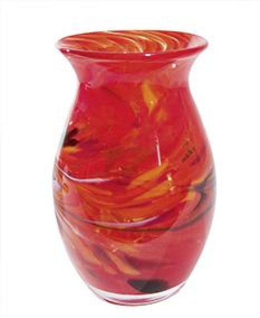 Krugvase handmade rot