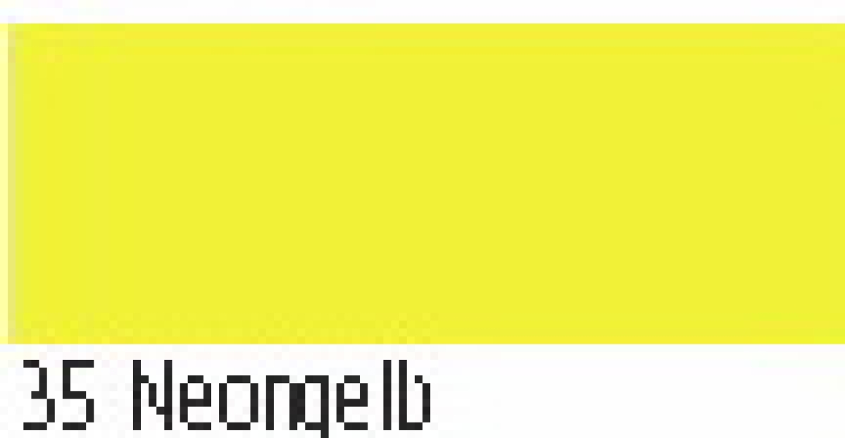 Hobby Line Lackmalstift neongelb 2 - 4 mm