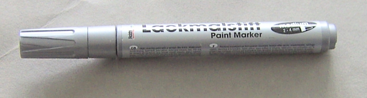 C. Kreul Lackmalstift silber 2 - 4 mm