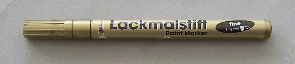 C. Kreul Lackmalstift fine gold 1 - 2 mm