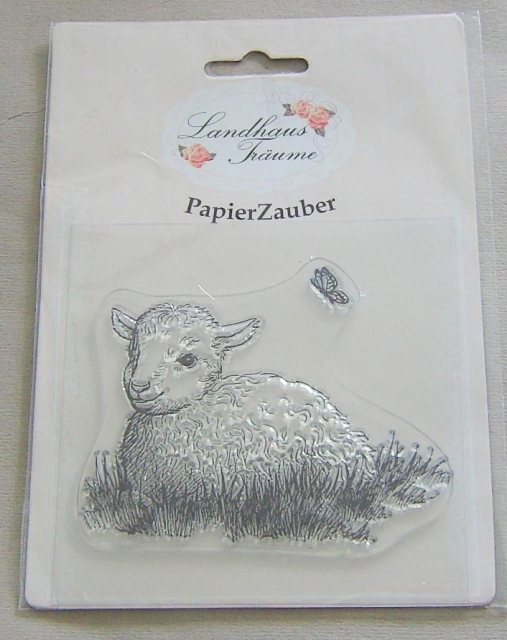 Landhaus-Träume Silikonstempel Schaf
