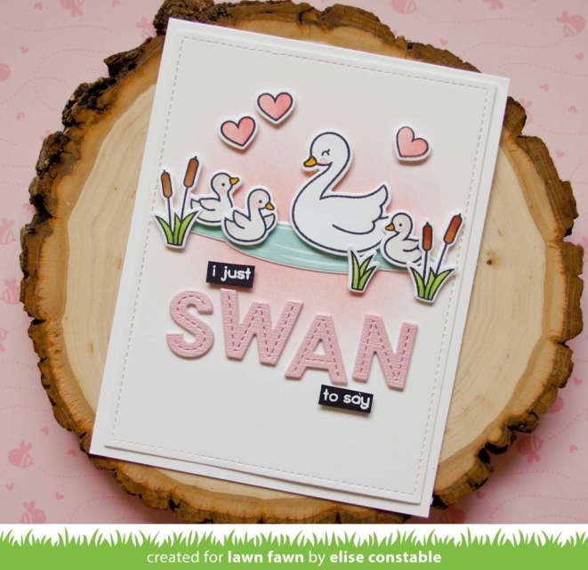 Lawn Fawn Swan Soiree Dies