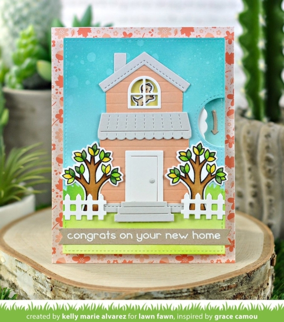 Lawn Fawn Dies Schneideschablonen Build A House