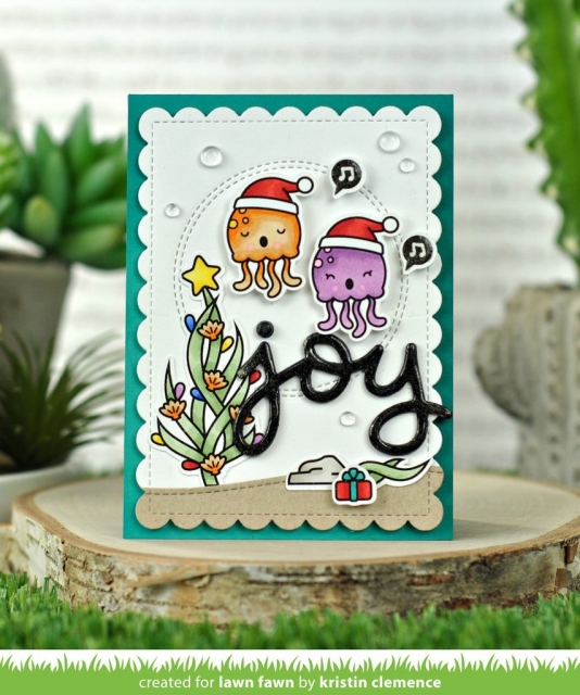 Lawn Fawn Just Stitching Double Circles Dies Stanzschablonen