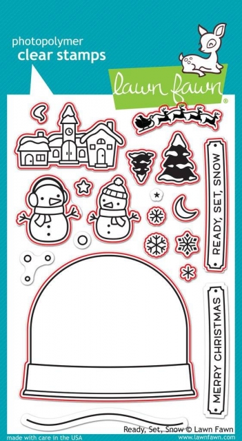 Lawn Fawn Ready, Set, Snow Dies Stanzschablonen