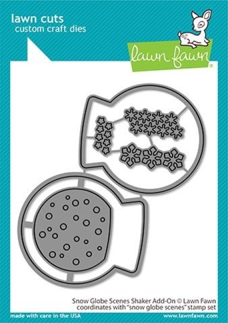 Lawn Fawn Snow Globe Scenes Shaker Add-On Dies Stanzschablonen