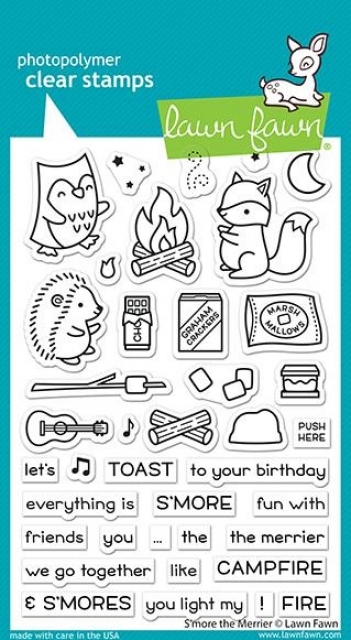 Lawn Fawn Clear Stamps S'more the Merrier