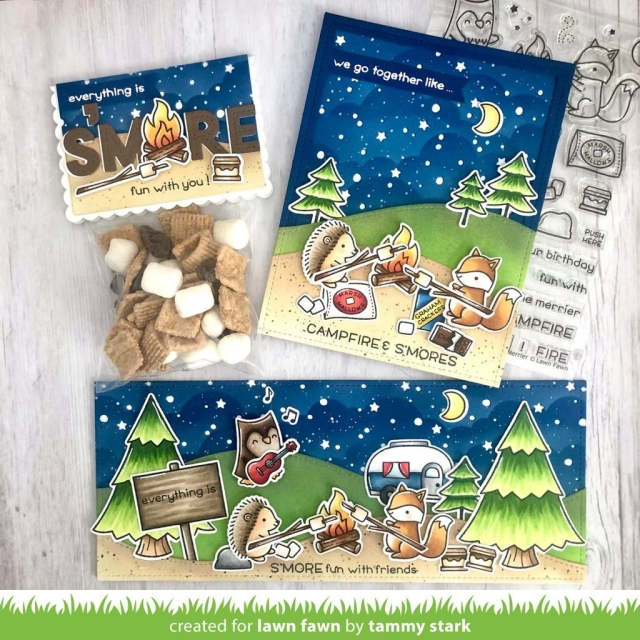 Lawn Fawn Clear Stamps S'more the Merrier